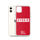 RED HYBRID iPhone Case