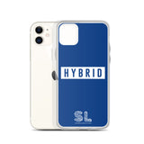 BLUE HYBRID iPhone Case