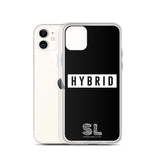 BLACK HYBRID iPhone Case