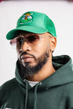 GIRAFFE HEAD TRUCKER HAT