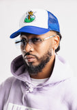 GIRAFFE HEAD TRUCKER HAT