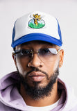 GIRAFFE HEAD TRUCKER HAT