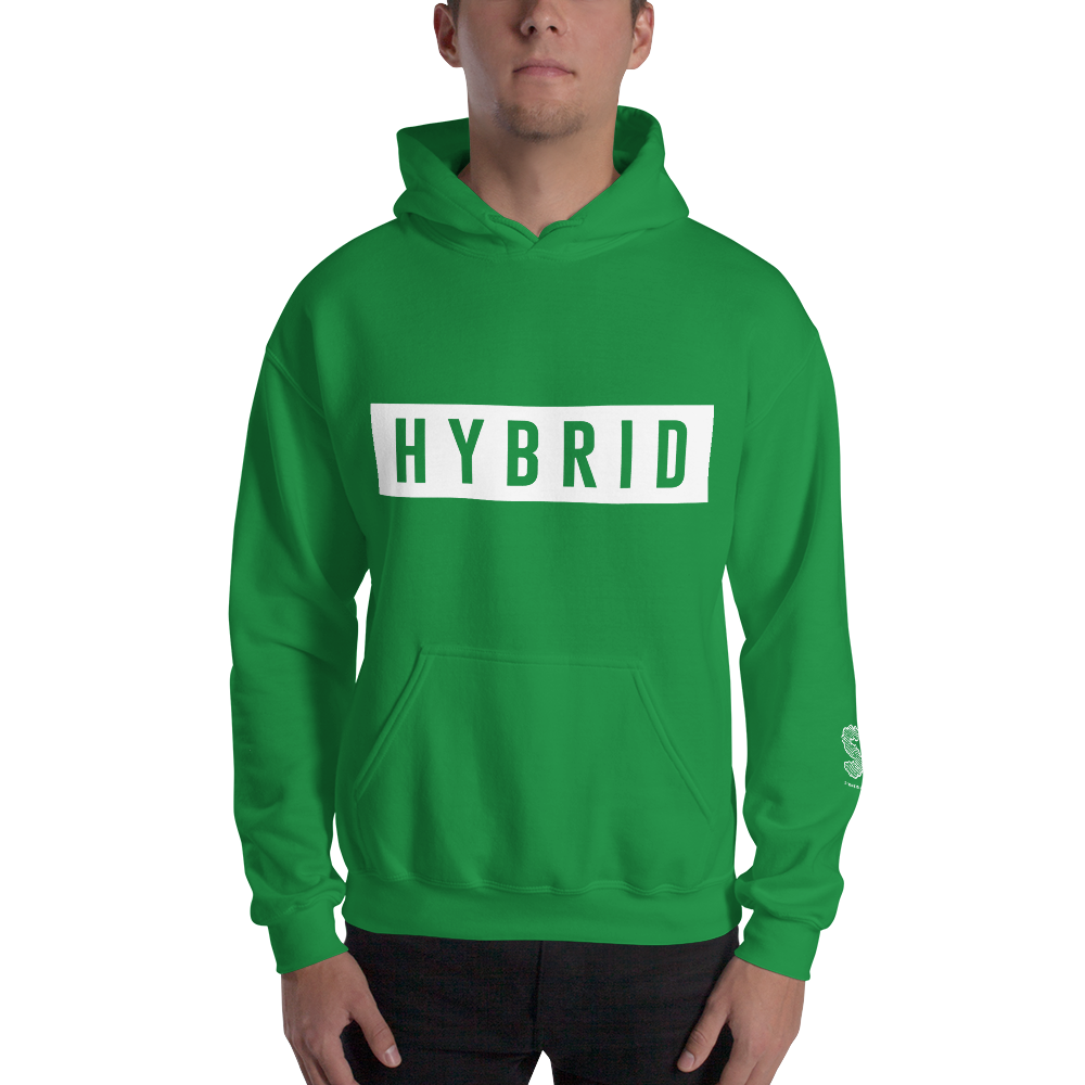 GREEN HYBRID HOODIE