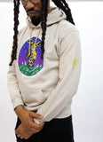 WILLY J. PESO GIRAFFE HEAD SAND HOODIE