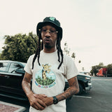 SAND STONED GIRAFFE SHORT SLEEVE