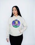 WILLY J. PESO GIRAFFE HEAD SAND HOODIE