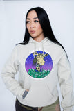 WILLY J. PESO GIRAFFE HEAD SAND HOODIE