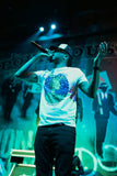 WILLY J. PESO GIRAFFE HEAD WHITE T-SHIRT