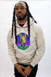 WILLY J. PESO GIRAFFE HEAD SAND HOODIE