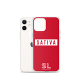 RED SATIVA iPhone Case