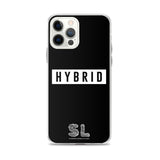 BLACK HYBRID iPhone Case