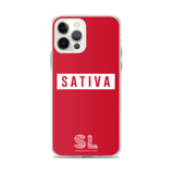 RED SATIVA iPhone Case