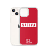 RED SATIVA iPhone Case