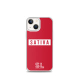 RED SATIVA iPhone Case