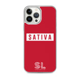 RED SATIVA iPhone Case
