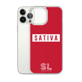 RED SATIVA iPhone Case