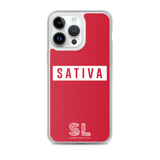 RED SATIVA iPhone Case