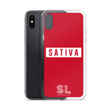 RED SATIVA iPhone Case