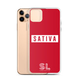 RED SATIVA iPhone Case