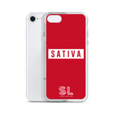 RED SATIVA iPhone Case