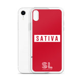 RED SATIVA iPhone Case