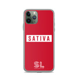RED SATIVA iPhone Case