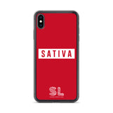 RED SATIVA iPhone Case