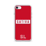 RED SATIVA iPhone Case