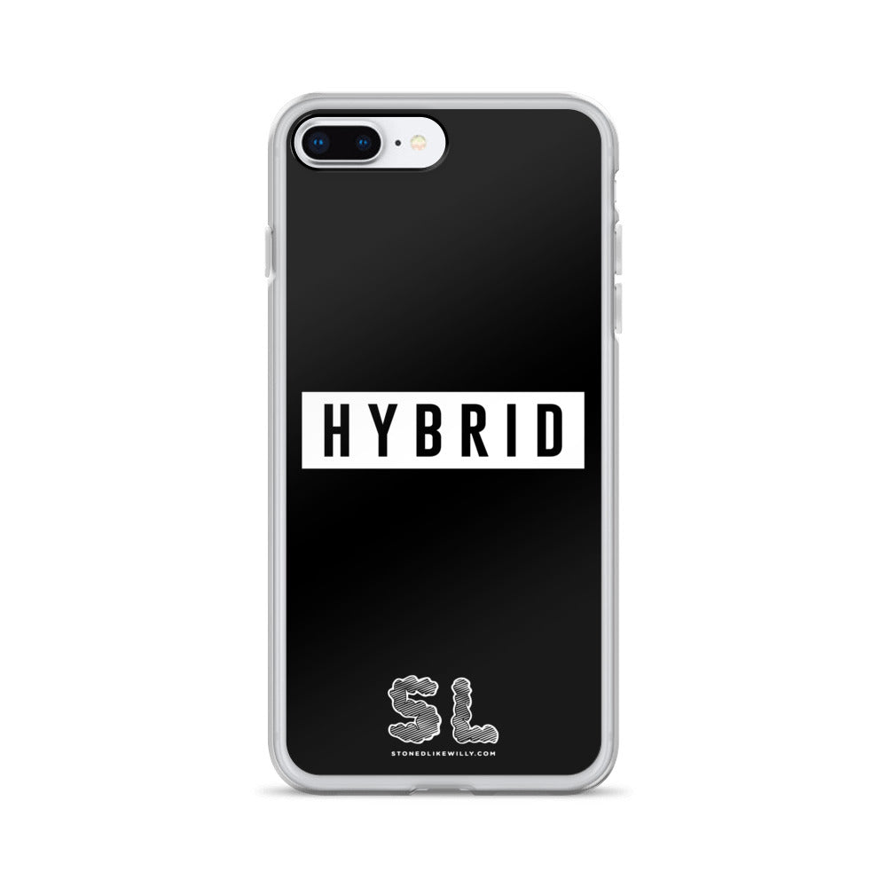 BLACK HYBRID iPhone Case