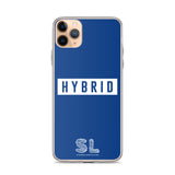 BLUE HYBRID iPhone Case