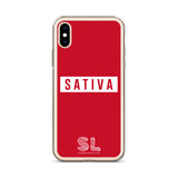 RED SATIVA iPhone Case
