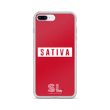 RED SATIVA iPhone Case