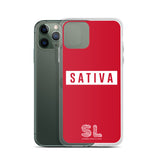 RED SATIVA iPhone Case