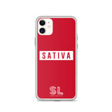 RED SATIVA iPhone Case