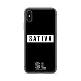 BLACK SATIVA iPhone Case