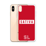 RED SATIVA iPhone Case