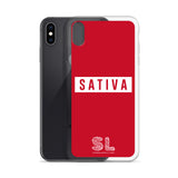 RED SATIVA iPhone Case