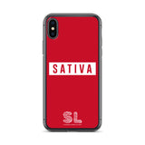 RED SATIVA iPhone Case