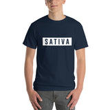 NAVY SATIVA TEE